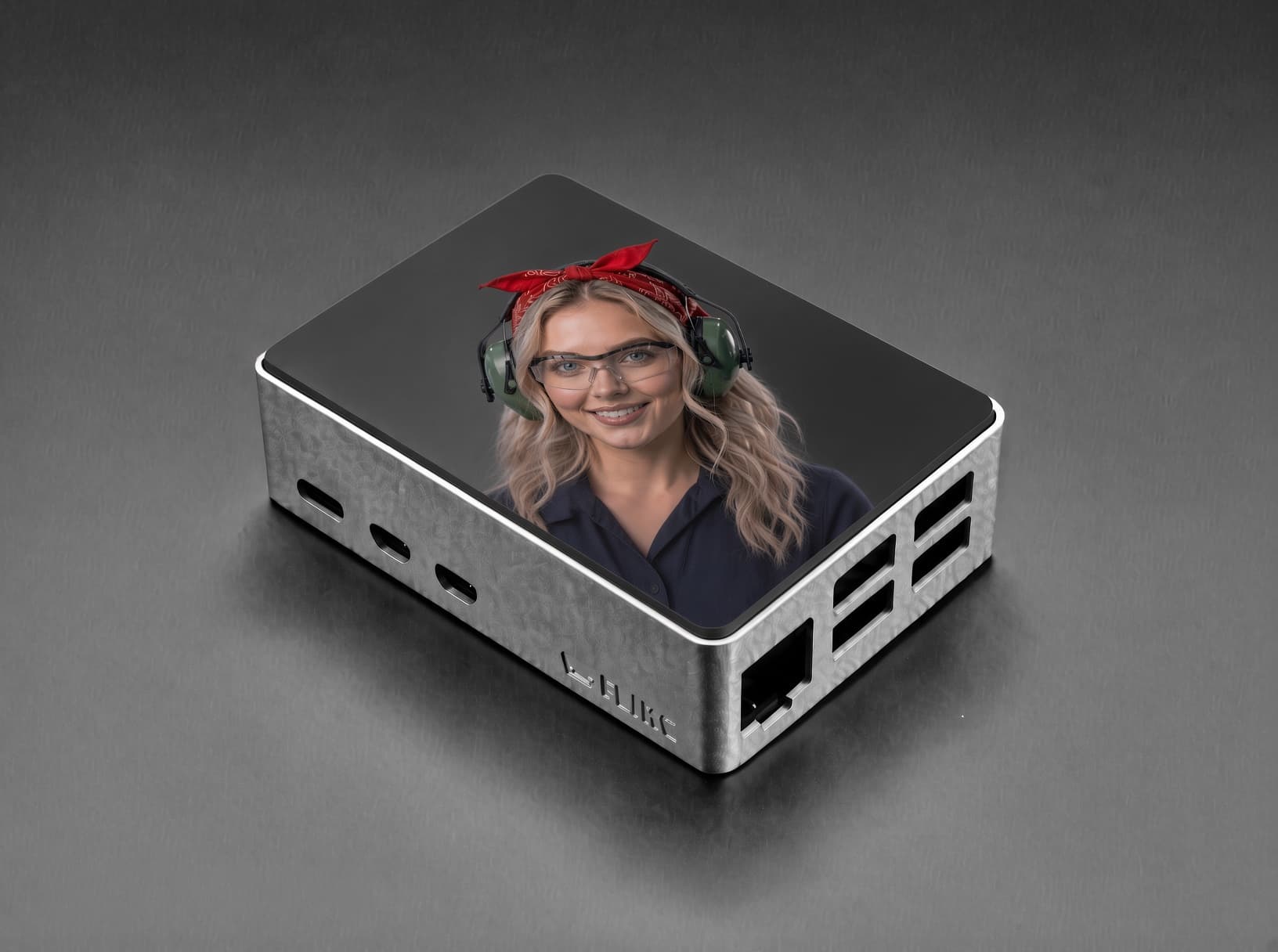 My Betsy in-store device with Betsy AI branding
